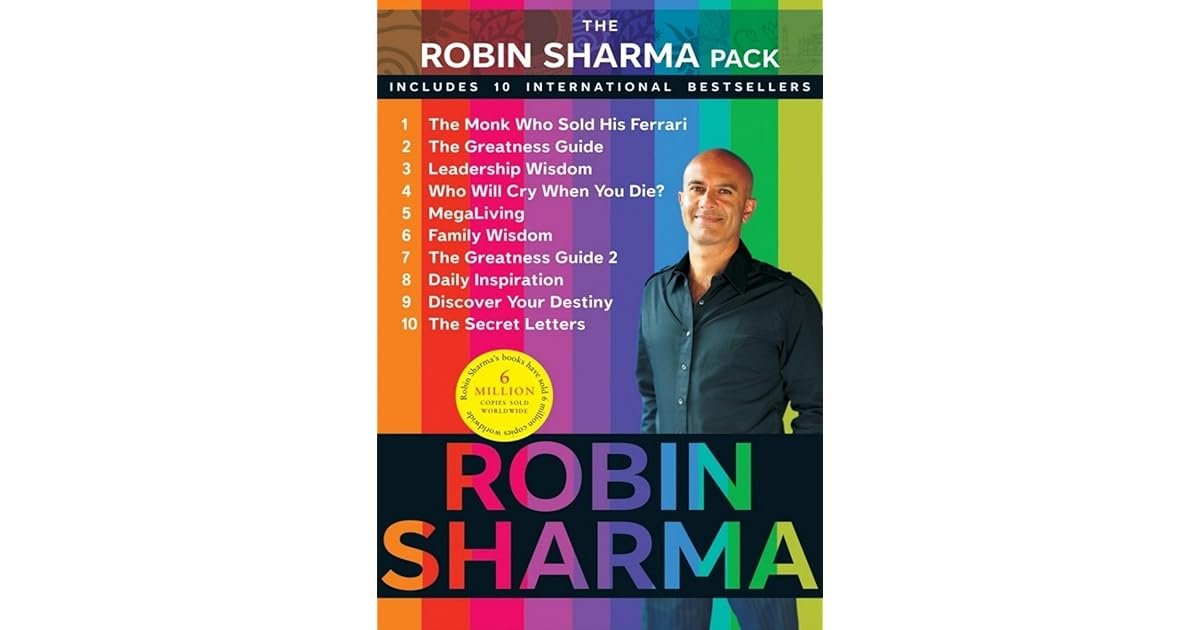 Read more about the article Robin Sharma’s Best Books, 10 Best Books of Robin Sharma